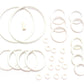 Game Room Guys Williams Pit Stop Pinball White Rubber Ring Kit