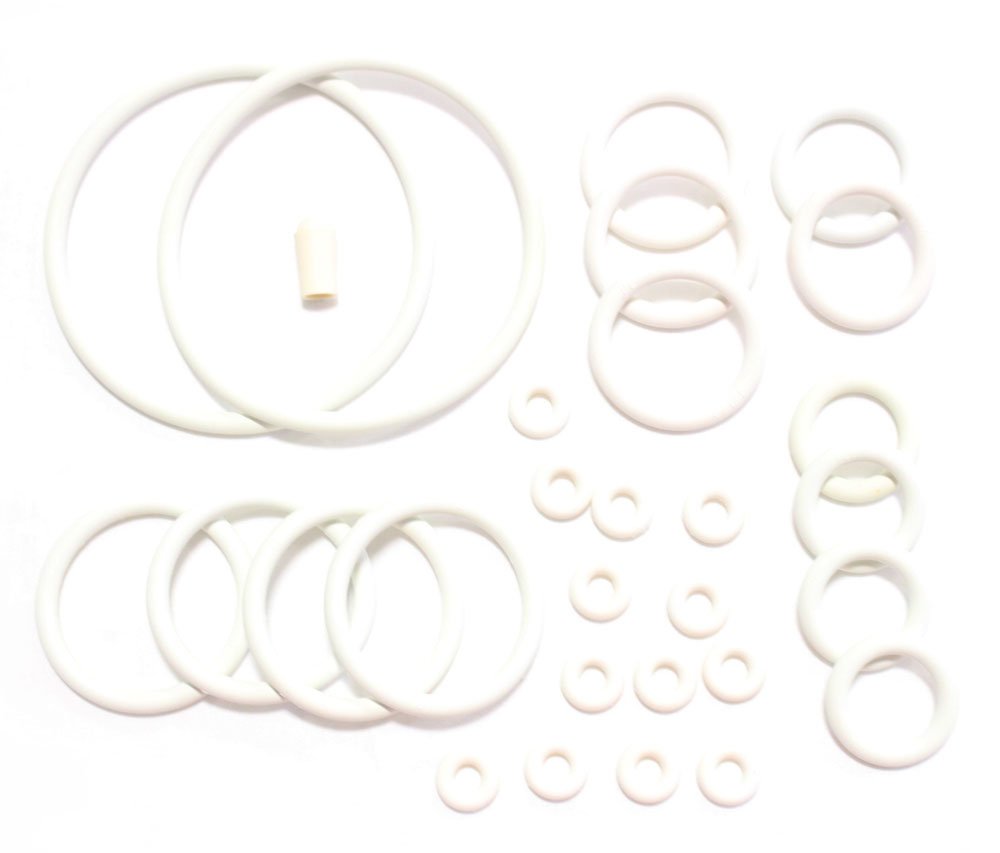 Game Room Guys Williams Pit Stop Pinball White Rubber Ring Kit