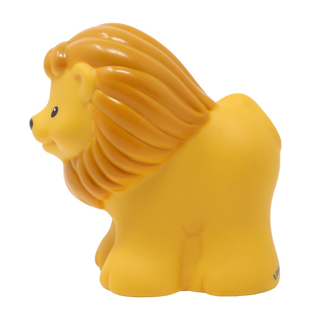 Fisher-Price Replacement Part for Collectible Little People Safari Circus A to Z Learning Zoo Playset J0134 - Replacement Male Lion Figure Letter L