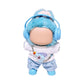 5pcs for Labubu Clothes Set Cute Outfit for 17cm Doll Clothing and Accessories Shoes (No Doll) (Pink)