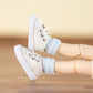 niannyyhouse 1/12 BJD OB11 Doll Clothes Curled Socks 3 Pairs Doll Dressup (A2)