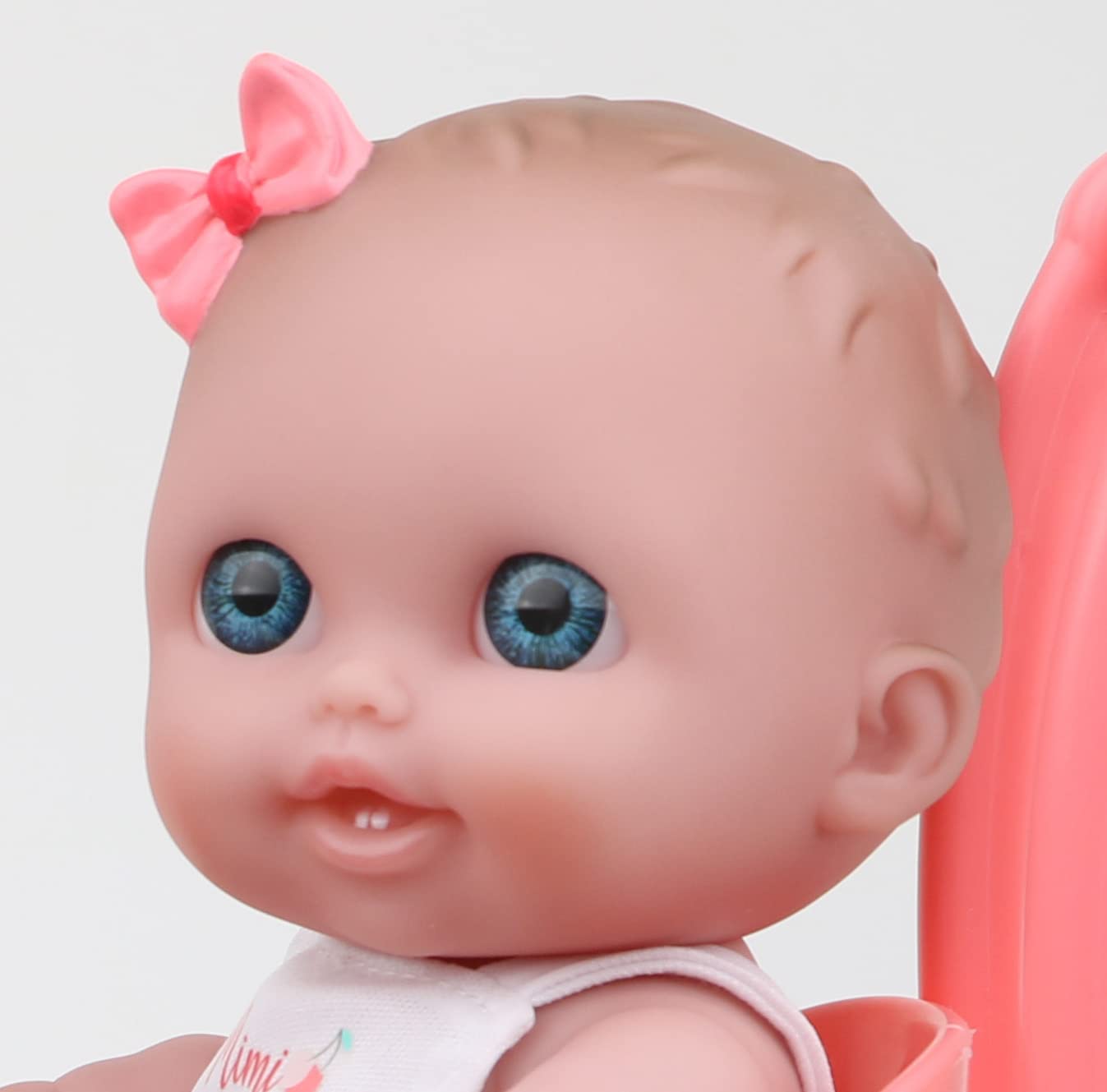 Lil Cutesies TWIN 8.5" All Vinyl Dolls and Stroller Set | Posable and Washable | Removable Outfits |Twin Stroller and Accessory | JC Toys | Ages 2+