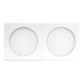 Coin Shield 50 Large Dollar 2x2 Cardboard Coin Flips with Mylar Windows Archival Safe