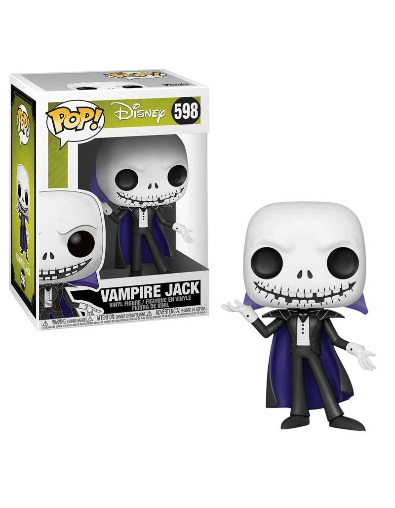 Funko Pop! Disney: Nightmare Before Christmas - Vampire Jack, Multicolor, us one-Size