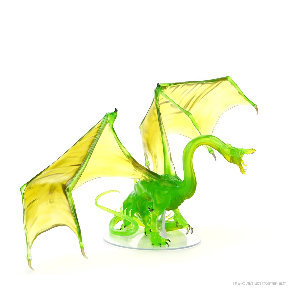 WizKids D&D Icons of the Realms: Adult Emerald Dragon Premium Figure