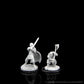 WizKids Critical Role Unpainted Miniatures: Westruun Militia Swordsman & Kraghammer Axeman