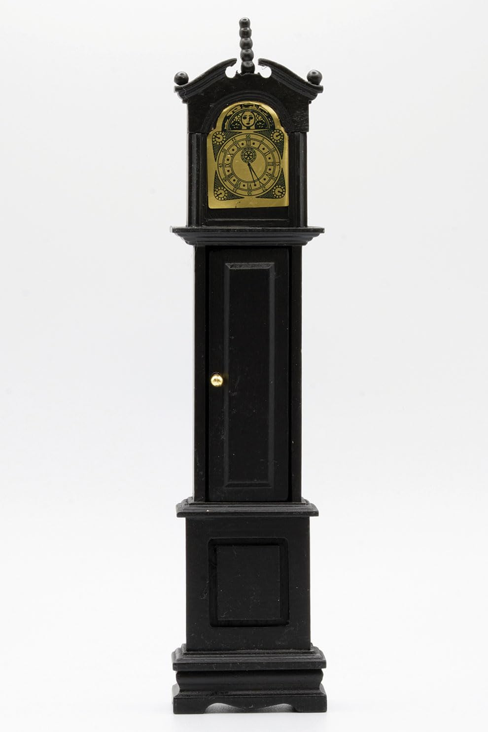 Classics by Handley Dollhouse Miniature Grandfather Clock (Black)