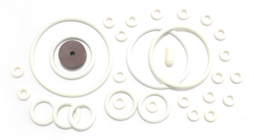 Game Room Guys Gottlieb Sky Jump Pinball White Rubber Ring Kit