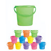 Fun Express Sand Buckets for Kids 12 Pack, 7 Inch