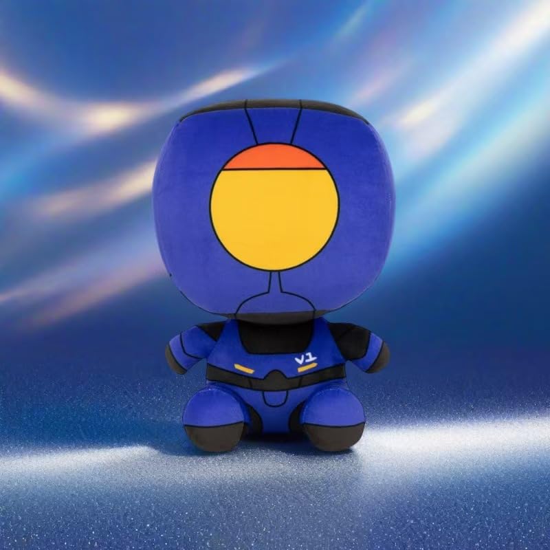 Lithosync Alien Robot Plush Collectible Figure, 9.8 Inch Soft Character Doll for Adult Fans, Gamer Desk Decor, Room Display & Gift, V1 Styles