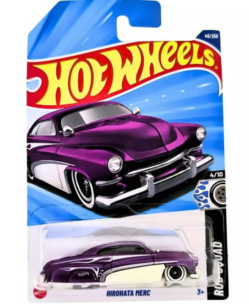 Hot Wheels Hirohata MERC, Rod Squad Series, 1:64 Scale Diecast Car, 4/10