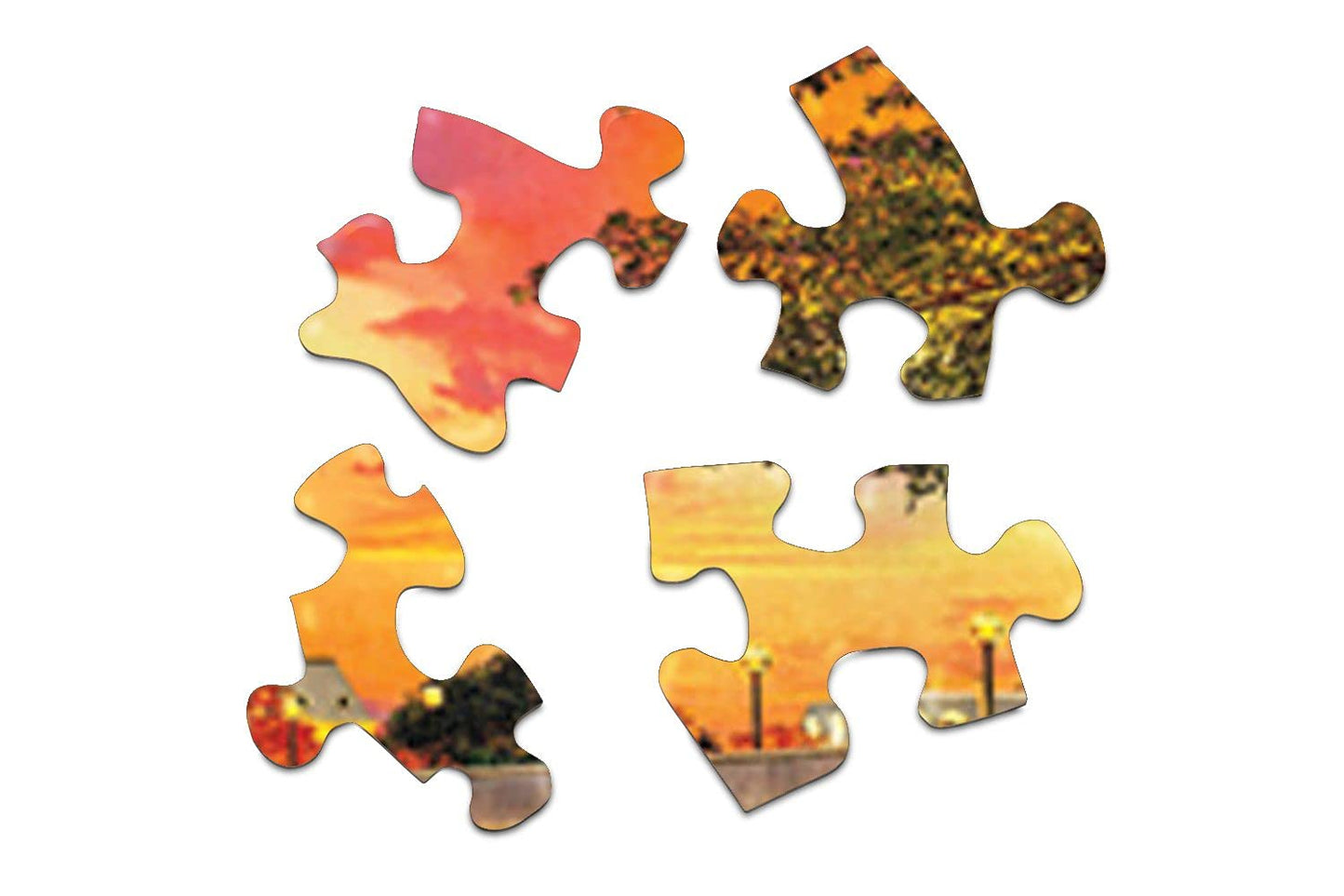 Springbok Puzzles - Paris Sunset - 1000 Piece Jigsaw Puzzle - Large 30 Inches by 24 Inches Puzzle - Made in USA - Unique Cut Interlocking Pieces