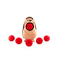 Hog Wild Hedgehog Ball Popper Toy - Holiday Stocking Stuffer Includes 4 Soft Foam Balls - Squeeze to Pop Air Powered Balls Up to 20 Feet -