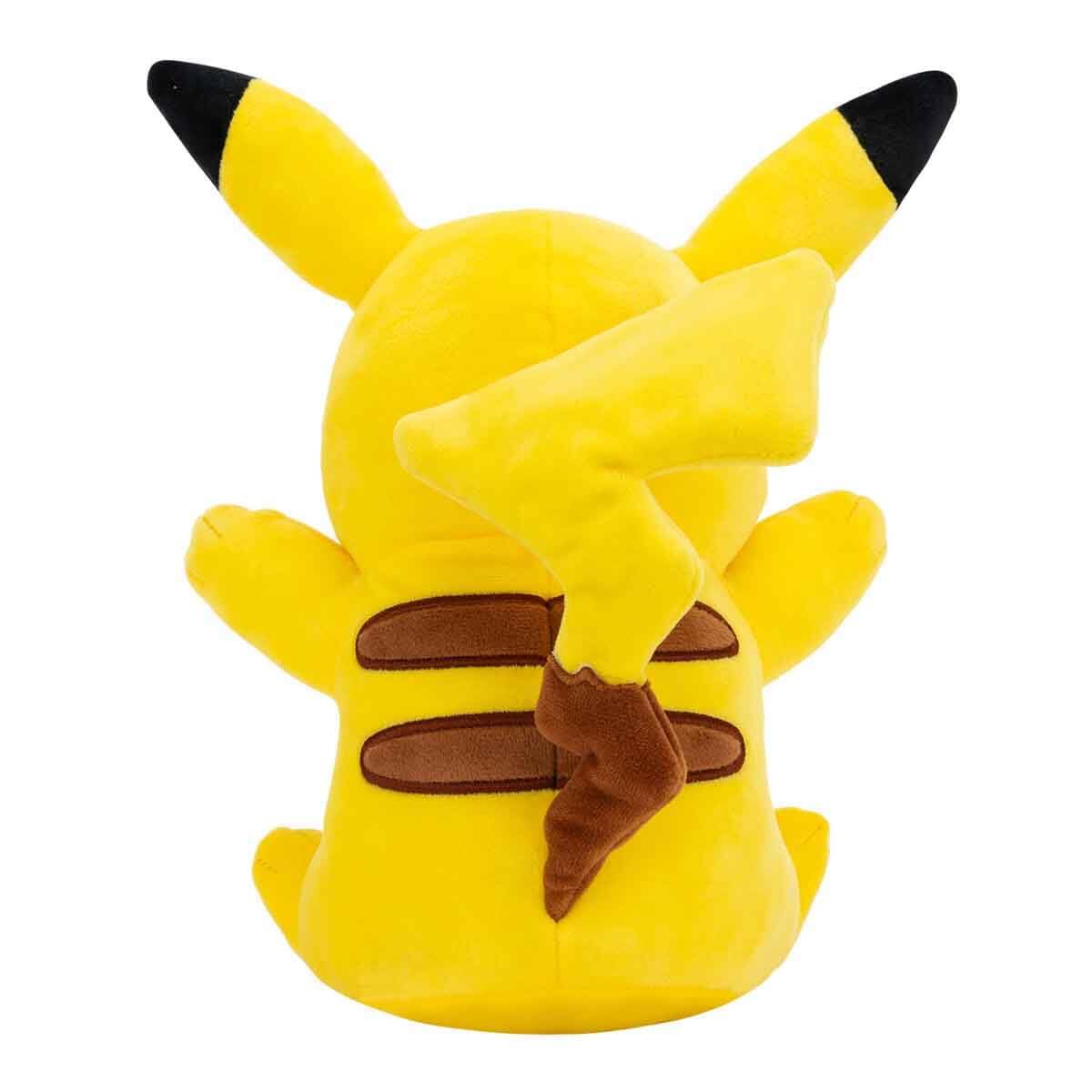 Pokemon Plush Pikachu - 20 cm high - Yellow/red - Official Pokémon Plush Toy for Kids 2+ Years