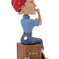 Royal Bobbles Rosie the Riveter Cultural Icon Collectible Bobblehead Statue