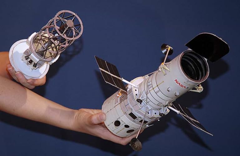 NASA ESA Hubble Space Telescope HST DIY Handcraft Paper Model Kit