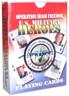 Operation Iraqi Freedom 'Us Military Heroes' Playing Cards