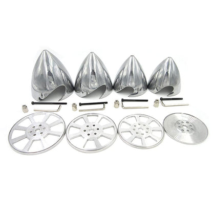 FLFRC Metal Propeller Spinner Dia 70mm-127mm CNC Plane Spinner for DLE Gasoline Engine DLE20 DLE30 DLE55 DLE111 DLE222 RC Airplane (2.75"(70MM))