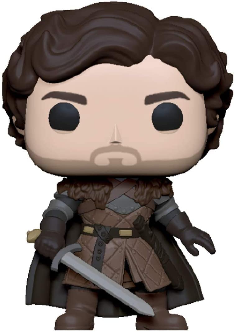 Funko POP TV: Game of Thrones - Robb Stark with Sword, 3.75 inches, Multicolor