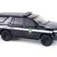 Greenlight 2024 Police Pursuit Vehicle Dover Police - 100th Anniversary Edition Black with White Stripes Hobby Series 1/64 Diecast Model Car GL30549