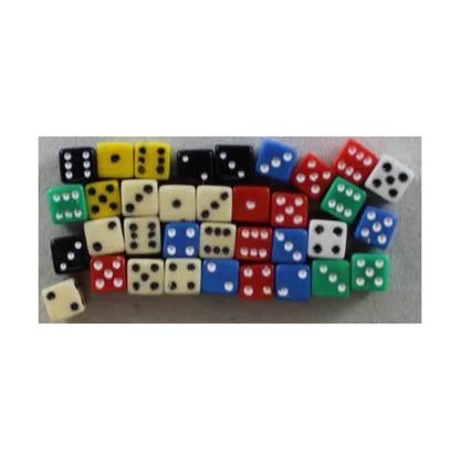 d6 Square Corner 5mm Ast (30)