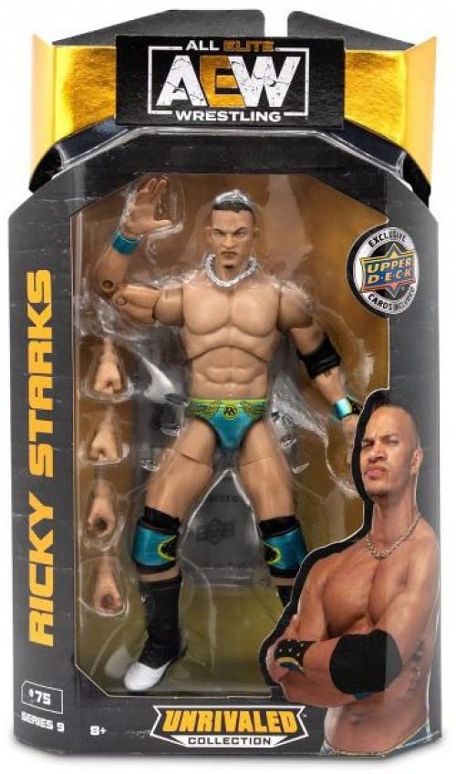 All Elite Wrestling - 6-Inch Ricky Starks Figure - AEW Unrivaled Collection Series 9