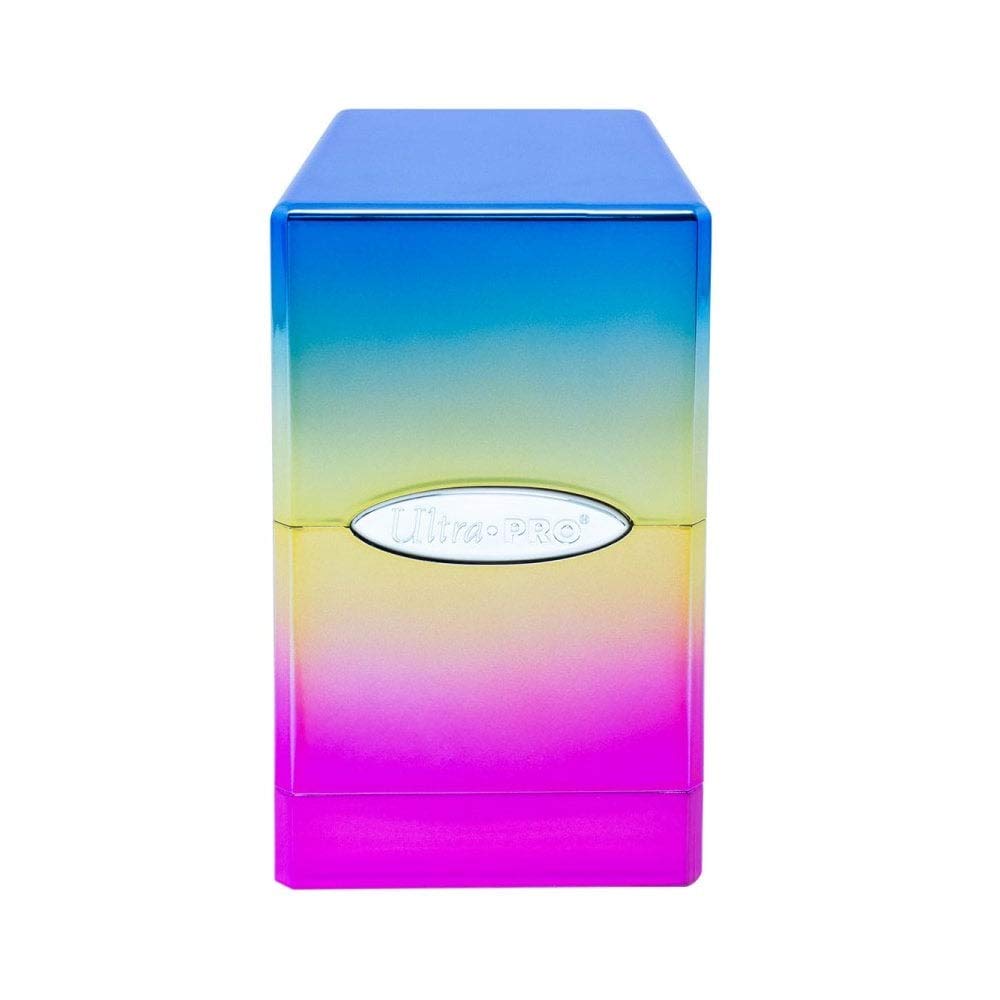 Ultra Pro Satin Tower Deck Box Hi-Gloss Rainbow