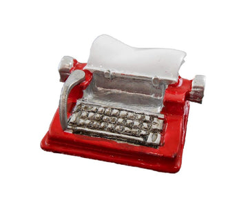 Dollhouse Miniature 1:12 Scale RED Typewriter #G8579