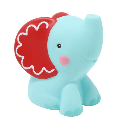 Fisher-Price Replacement Part Little People Collectible Bath Boats Playset CDC04 - Replacement Blue and Red Elephant Figure that is Also a Floating