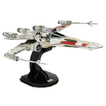 4D Build - Star Wars 3D Puzzle - 160 Piece Star Wars Model - Saga Inspired X-Wing - Adult Puzzle - Collectible Construction Game - Adult Toy - Child