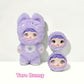 Mckkymi Plush Blind Box, Kawaii Nommi Cute Series Stuffed Blind Box Doll 6 PCS, Kawaii Mystery Plush Toys Collectible for Birthday Gift,Christmas