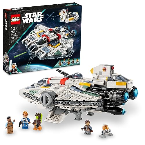 LEGO Star Wars Ahsoka Ghost and Phantom II Spaceship Toy - Star Wars Building Toys Set for Kids, Boys & Girls, Ages 10+ - Gifts for Birthdays - 5