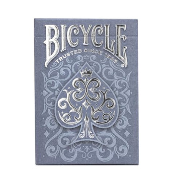 Bicycle Cinder Premium Playing Cards, Silver Smoke Foil, 1 Deck