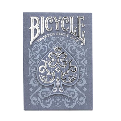 Bicycle Cinder Premium Playing Cards, Silver Smoke Foil, 1 Deck