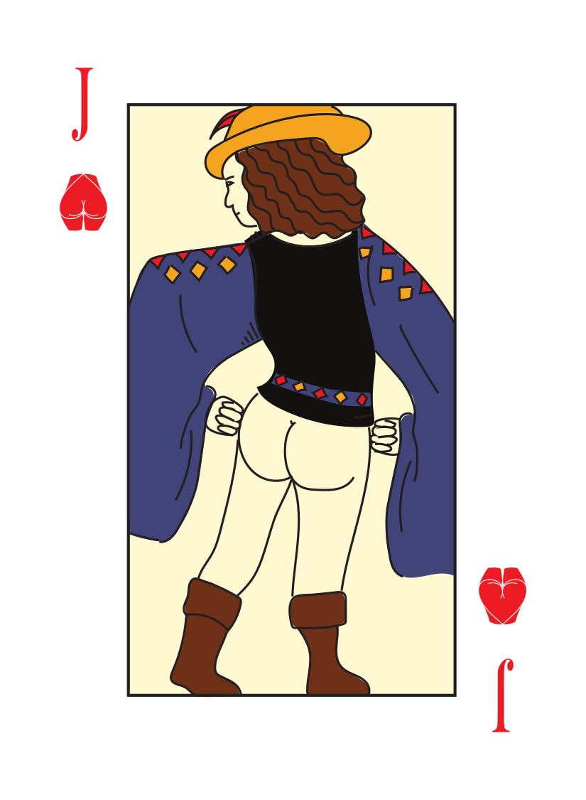 Unsuitable Suits: Funny Adult Themed Playing Cards - 54 Card Standard Poker Deck - Hilarious for Bachelor & Bachelorette Parties, add Spice to Any