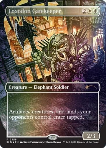 Magic: The Gathering Secret Lair Featuring: Kevin Eastman (Colors) Foil Edition
