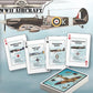 EuroGraphics WWII Aircraft Playing Cards - Cool Deck of Cards with 54 Vintage Warplane Images - Premium Professional Poker Playing Card Deck Playing