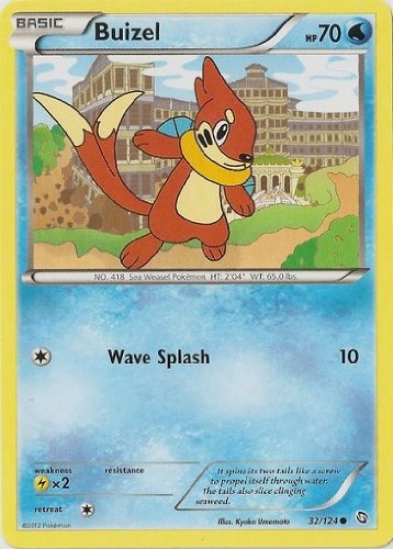 Pokemon - Buizel (32) - BW - Dragons Exalted