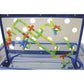 Constructive Playthings - JTM-60 80 pc. Translucent Pipe Builders Only for 3D Structures and Light Table Use with 2 3/4" L. Straight Tubes, Elbow
