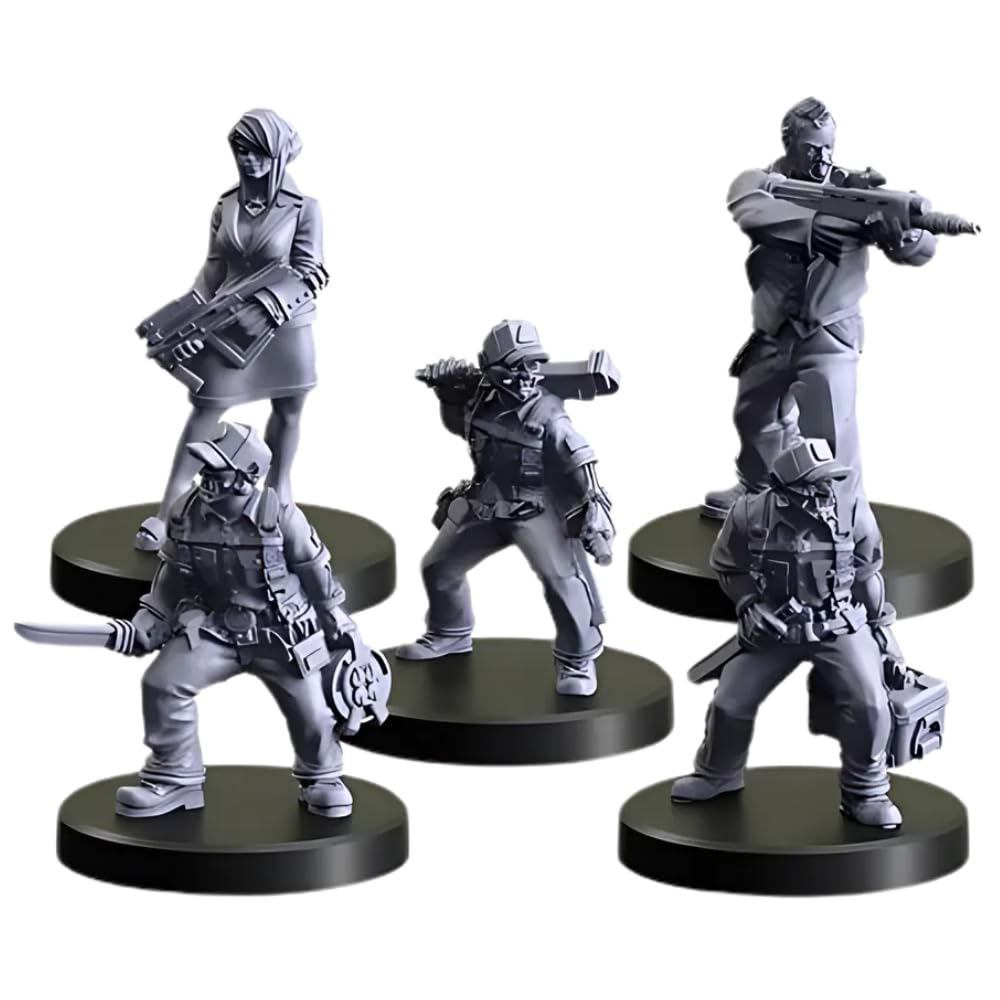 Monster Fight Club Cyberpunk Red, Combat Zone The Board Game Gangs Expansion: Neon Ghosts (Tyger Claw Gangers)