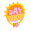 Lucy Darling Baby Teething Toy - Flower Child Day Dreamer- Silicone Baby Chew Toy for 0-6 and 0-12 Months - BPA Free Teether for Babies - Soothe