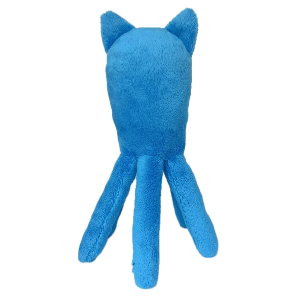 LMDMML Blue Squid, Octopus Plush with Button Eye, Stuffed Animal for Room Decor, SW005