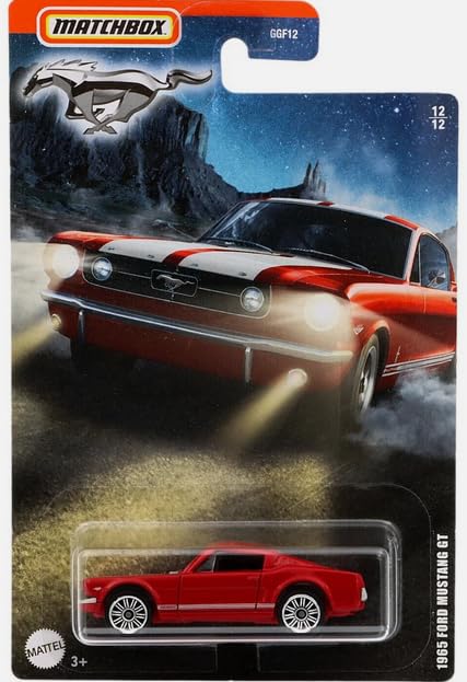 Matchbox 1965 Ford Mustang GT (Red) 12/12