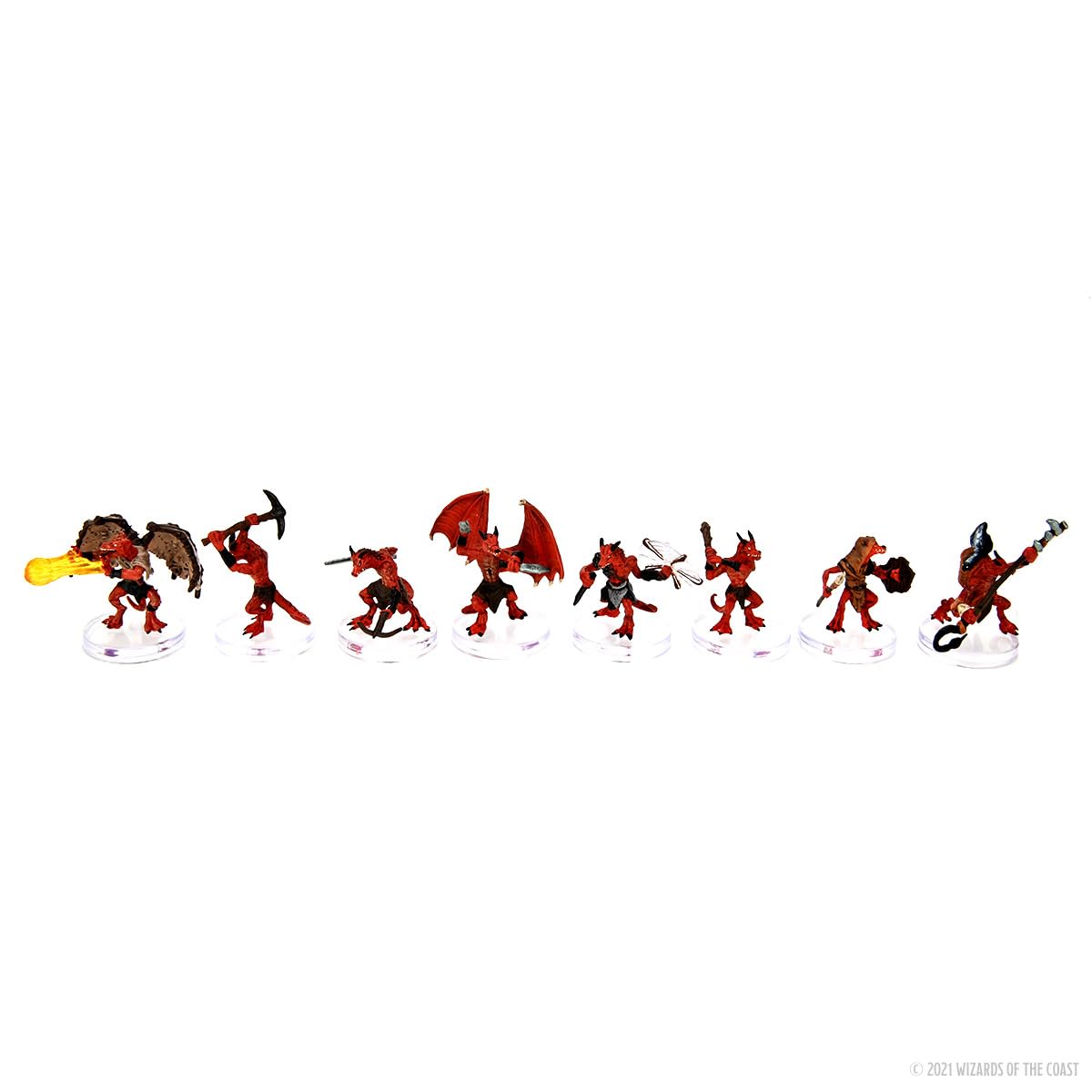 WizKids D&D Icons of the Realms: Kobold Warband Tabletop RPG Miniatures
