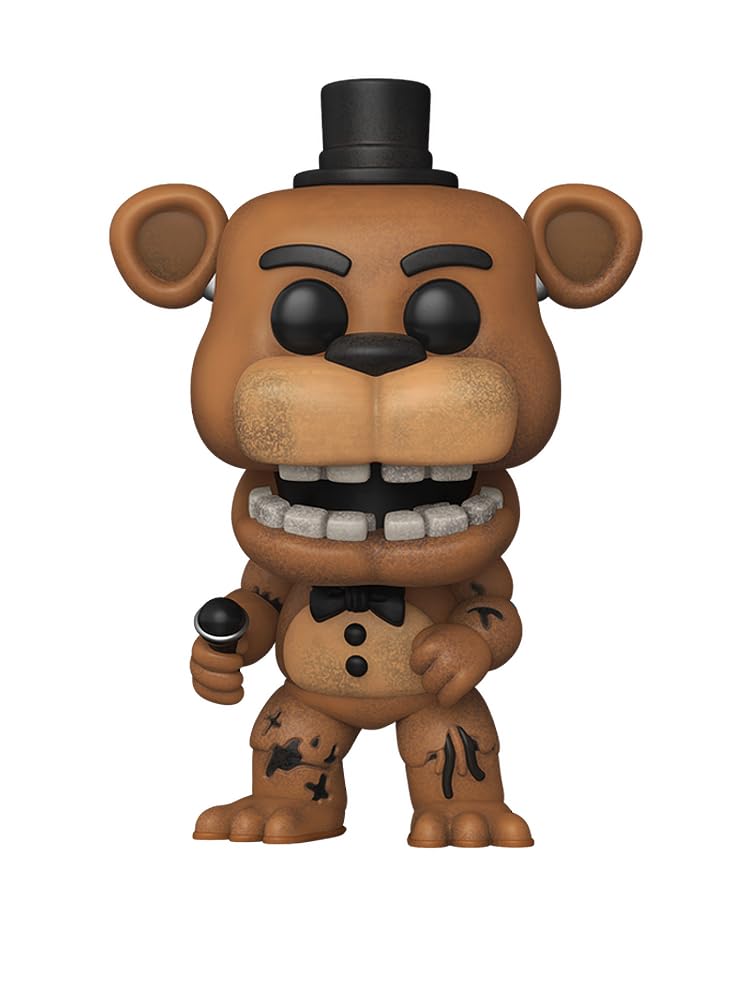 Funko Pop! FNAF: Five Nights at Freddy's - Withered Freddy Vinyl Figure Collectibles Bundled with Box Protector
