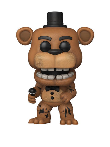 Funko Pop! FNAF: Five Nights at Freddy's - Withered Freddy Vinyl Figure Collectibles Bundled with Box Protector