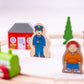 Bigjigs Rail, First Wooden Train Set, Train Gifts for Kids, 20 Piece, Train Set for 3 Year Old Boys, Train Toys for Toddlers