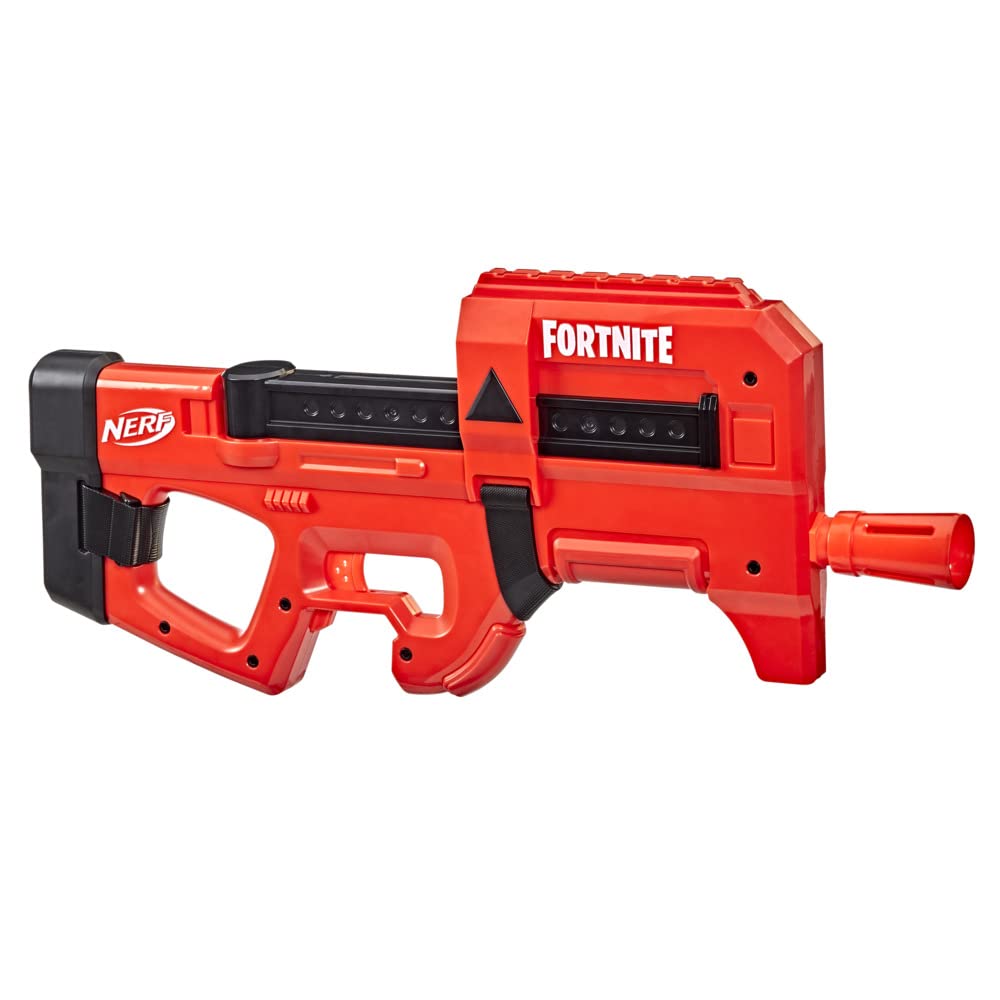Nerf Fortnite Compact SMG Motorized Dart Blaster Age 8+, Ultra Red Wrap, 8-Dart Internal Clip, Includes 8 Nerf Elite Foam Darts