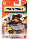 Matchbox MBX Turf Hauler II Dump Truck [Yellow] 116/125, 1:64 Scale Diecast Toy Vehicle