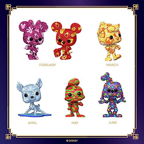 POP Artist Series: Disney Treasures from The Vault - Mickey and Minnie Mouse (2 Pack), Amazon Exclusive, Multicolor (55669)